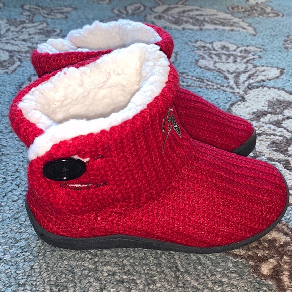 TAMPA BAY BUCCANEERS Knit Boots Womens 5-6 - Picture 2 of 8